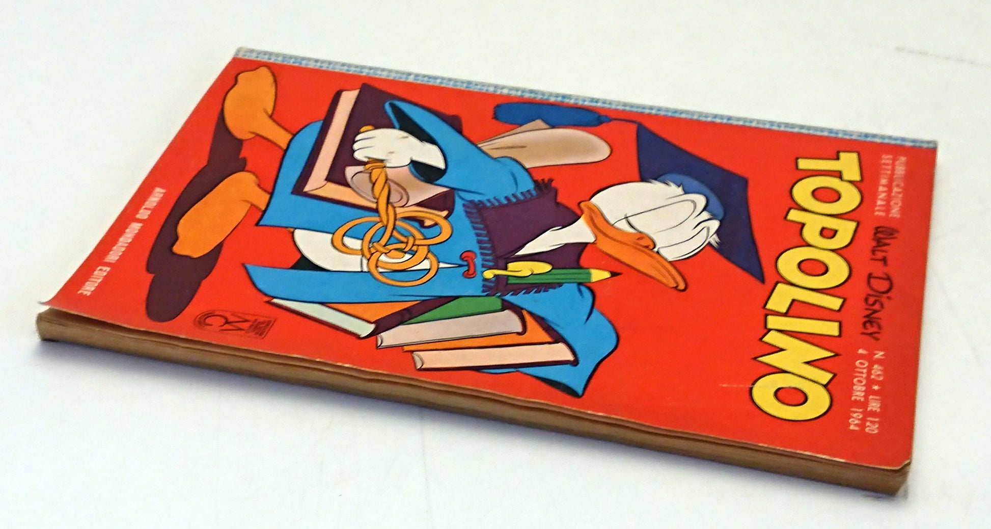 Topolino n.462 manca bollino con cedola libraria - Disney Mondadori - F26