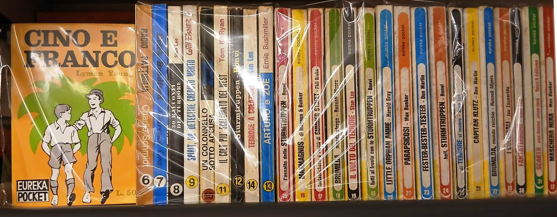 FC- EUREKA POCKET 1/54 COLLEZIONE AVANZATA - BONVI SILVER - CORNO -- B - H25