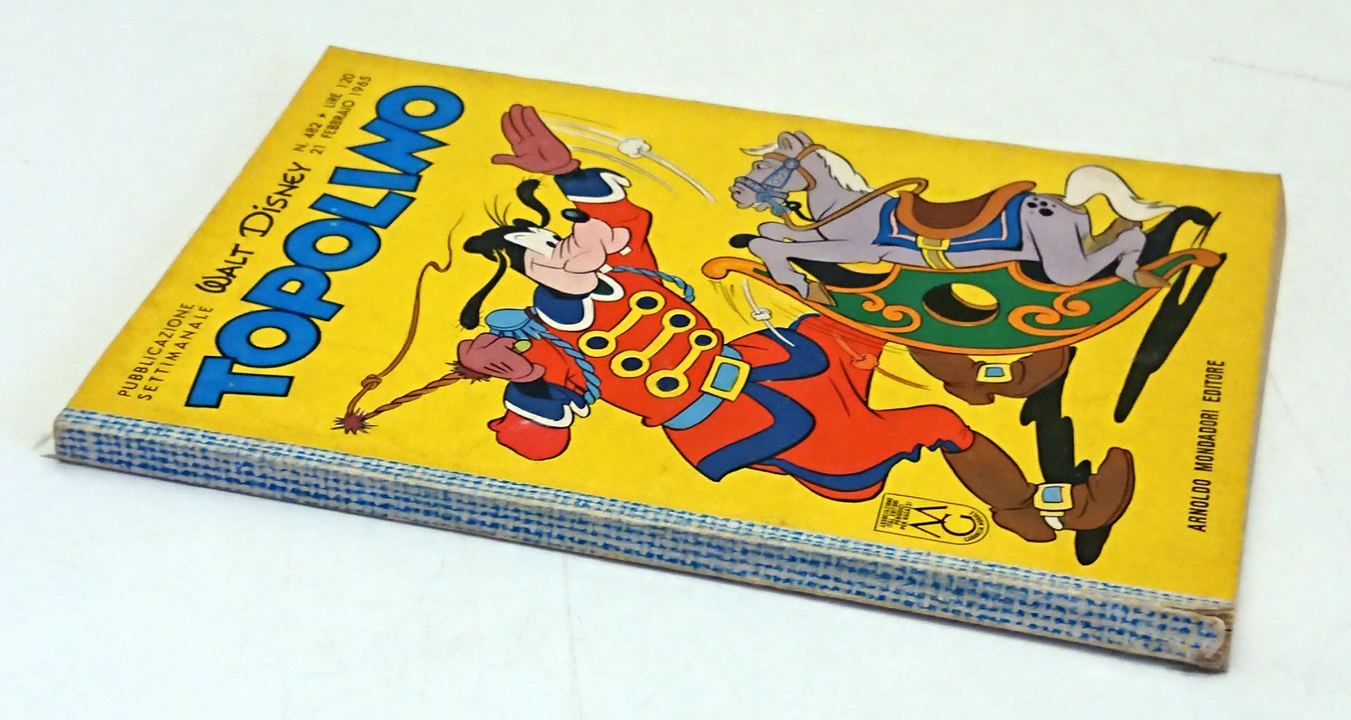 Topolino n.482 completo di bollino - Disney Mondadori - F26