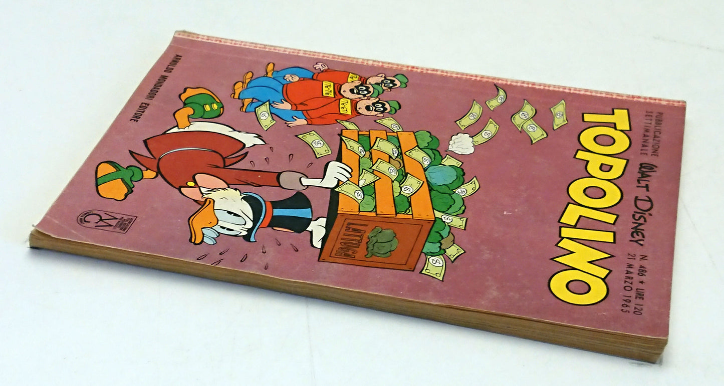 Topolino n.486 completo di bollino - Disney Mondadori - F26