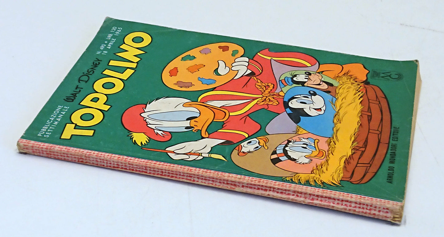 Topolino n.490 completo di bollino - Disney Mondadori - F26