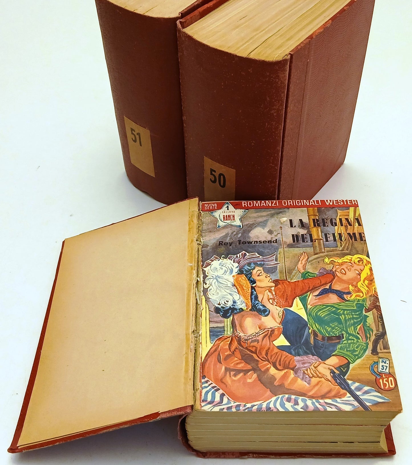 FZ- ROMANZI ORIGINALI WESTERN 1/26 COLLANA RANCH NUOVA SERIE 3 VOLUMI- DARDO-ZFS