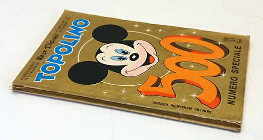 Topolino n.500 completo di bollino e cedola libraria - Disney Mondadori - F26