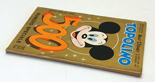 Topolino n.500 completo di bollino e cedola libraria - Disney Mondadori - F26