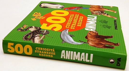 LB- 500 CURIOSITA' STRANEZZE RECORD ANIMALI -- DeAGOSTINI --- 2017 - B - YFS322