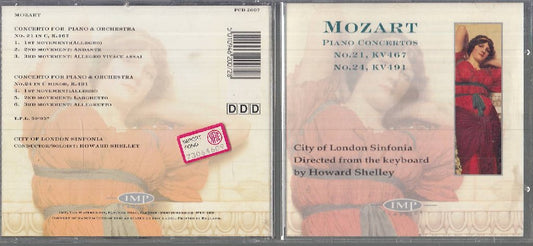 MCD- CD MOZART - PIANO CONCERTOS - HOWARD SHELLEY- LONDON SINFONIA-- 2007-- ZCD4