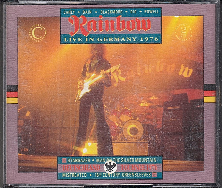 MCD- CD RAINBOW LIVE IN GERMANY 1976 CONNOISSEUR COLLECTION BOX 2CD - ZCD6