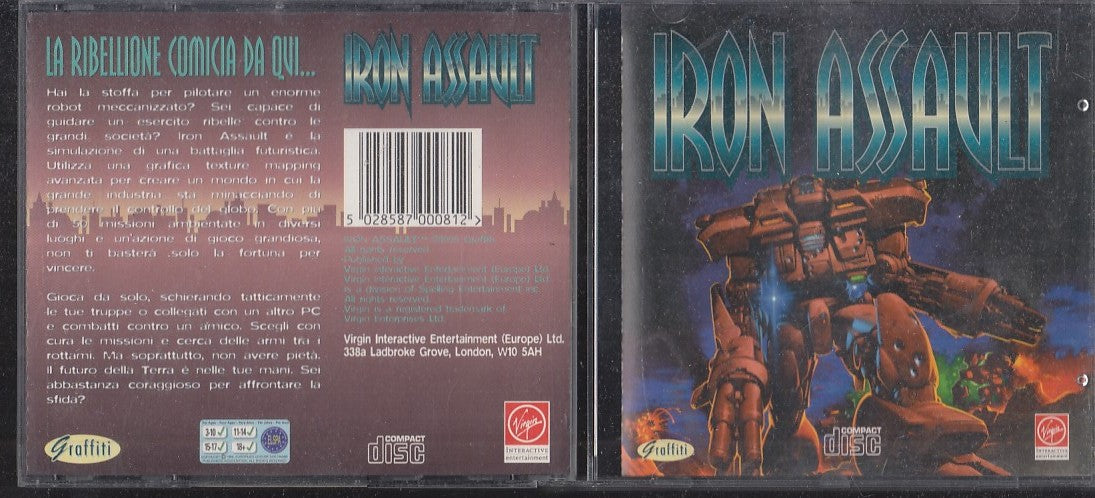 GC- GIOCO PC CD-ROM IRON ASSAULT - VCX