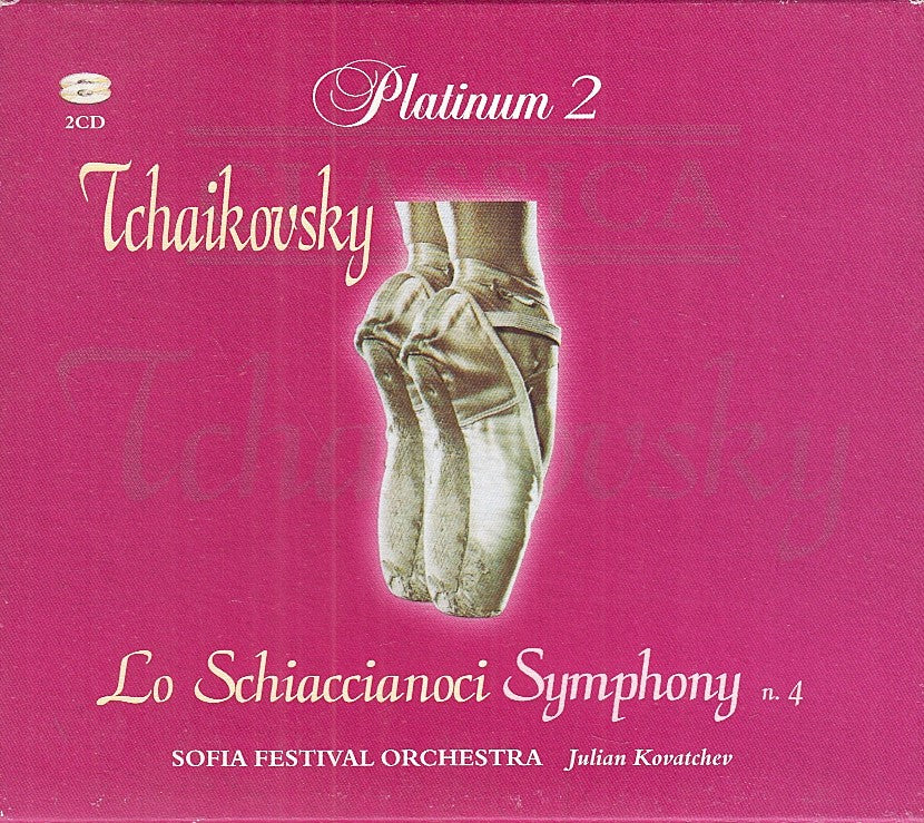 MCD- CD PLATINUM 2 TCHAIKOVSKY SCHIACCIANOCI SYMPHONY N4 CLASSIC ART 2 CD - ZCD4