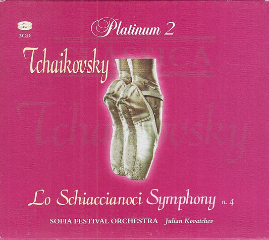 MCD- CD PLATINUM 2 TCHAIKOVSKY SCHIACCIANOCI SYMPHONY N4 CLASSIC ART 2 CD - ZCD4