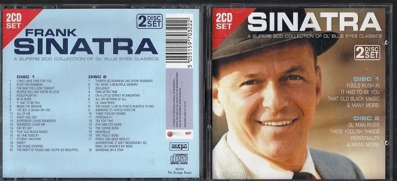 MCD- CD FRANK SINATRA - SUPER COLLECTION OF OL' BLUE EYES - 2 CD - ZCD8