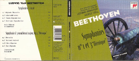 MCD- CD BEETHOVEN- SYMPHONIES EROICA- BERNSTEIN SZELL- CLEVELAND-- 1996-- ZCD4