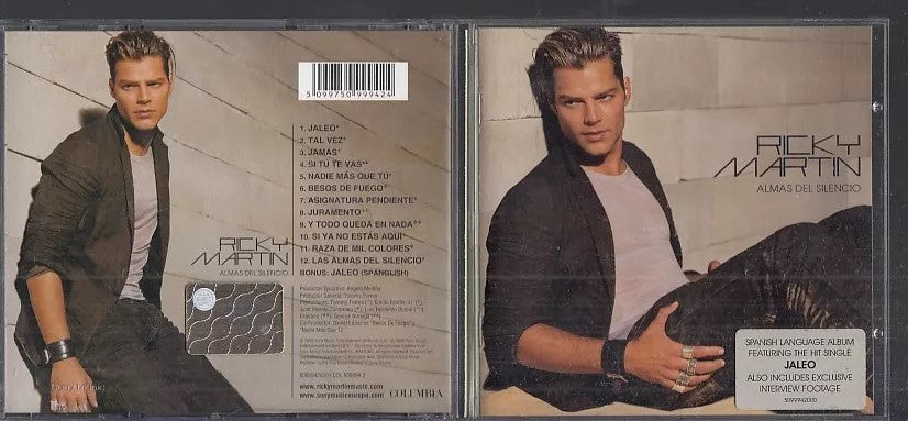 MCD- CD RICKY MARTIN - ALMAS DEL SILENCIO - COLUMBIA - 2003 - ZCD14