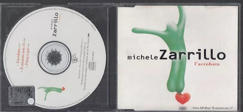 MCD- CD MICHELE ZARRILLO L'ACROBATA SONY 2001 - ZCD14