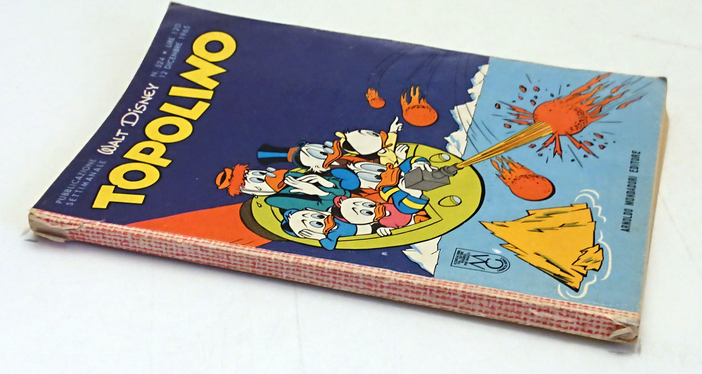 Topolino n.524 completo di bollino e cedola libraria - Disney Mondadori - F26