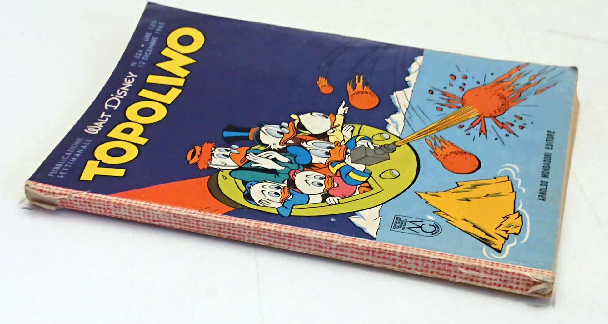 Topolino n.524 completo di bollino e cedola libraria - Disney Mondadori - F26