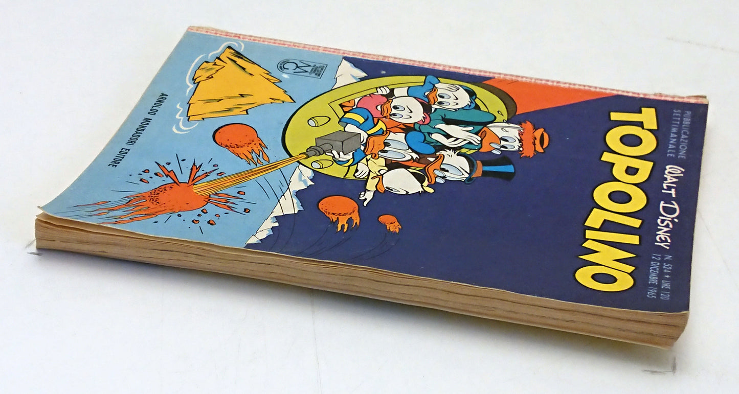 Topolino n.524 completo di bollino e cedola libraria - Disney Mondadori - F26