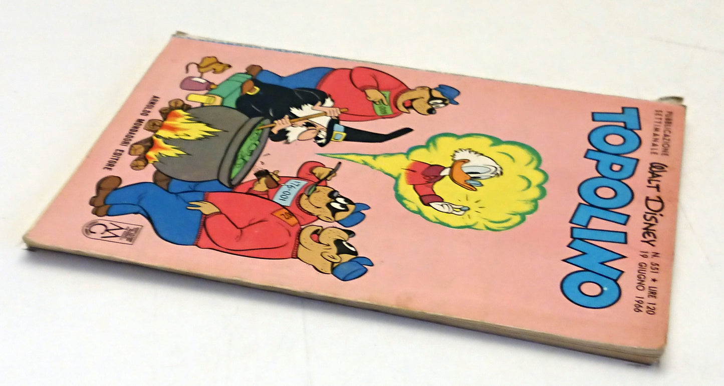 Topolino n.551 completo di bollini - Disney Mondadori - F26