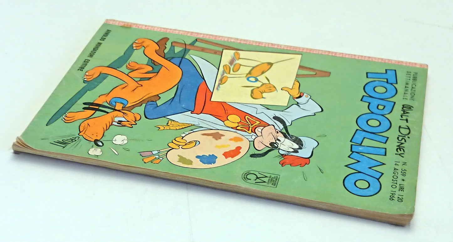 Topolino n.559 completo di bollini - Disney Mondadori - F26