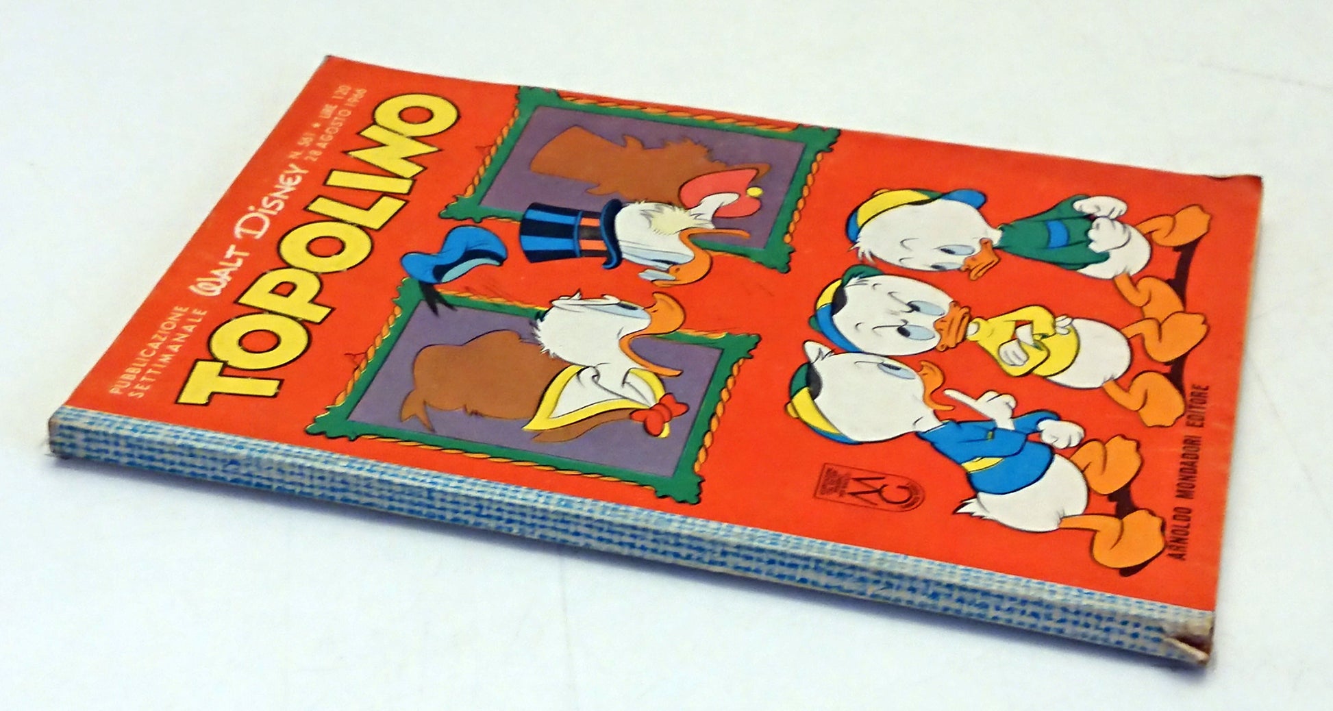 Topolino n.561 completo di bollini e cedola libraria - Disney Mondadori - F26
