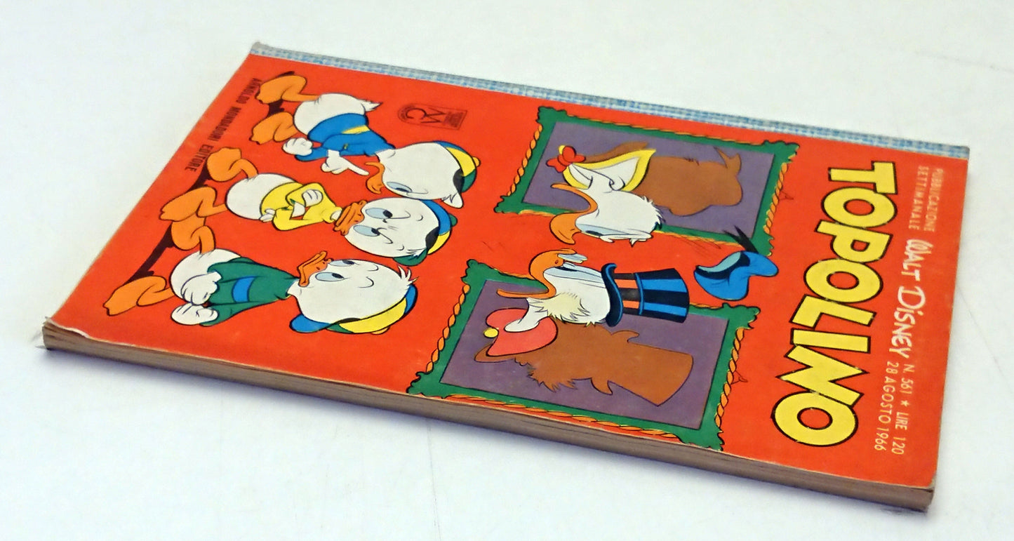 Topolino n.561 completo di bollini e cedola libraria - Disney Mondadori - F26