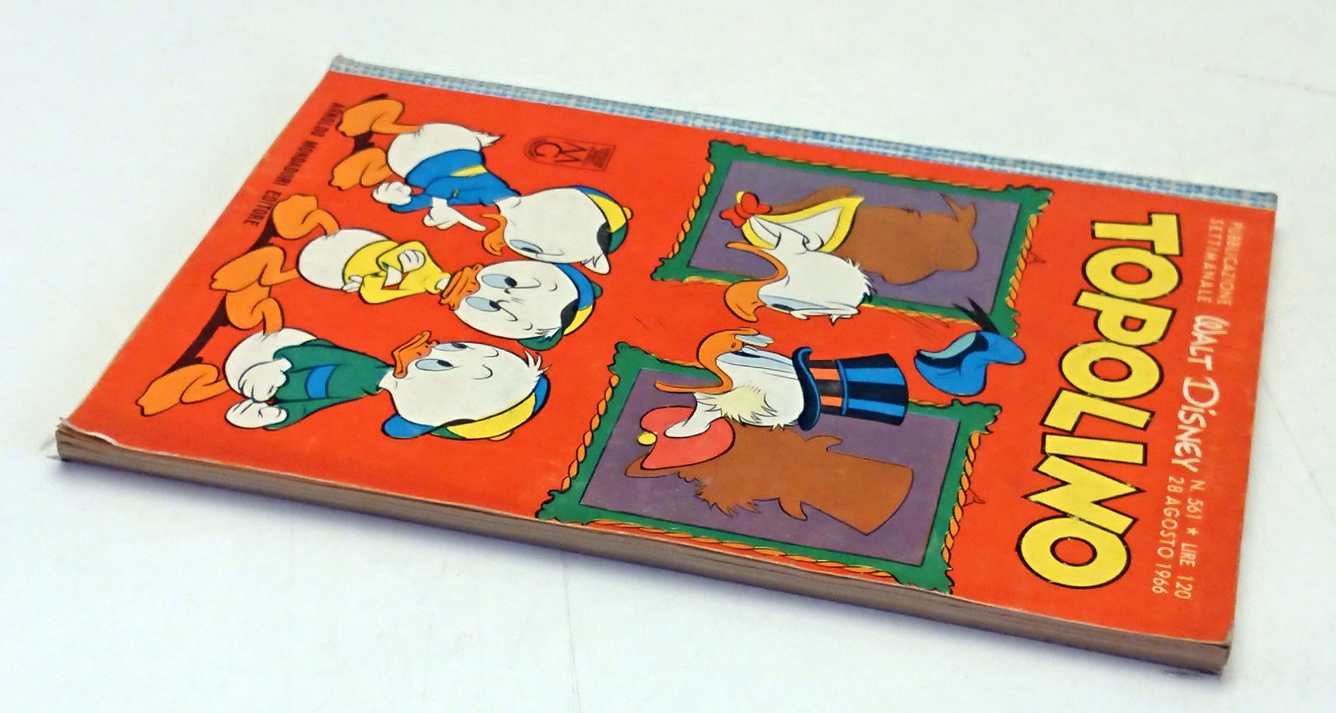 Topolino n.561 completo di bollini e cedola libraria - Disney Mondadori - F26