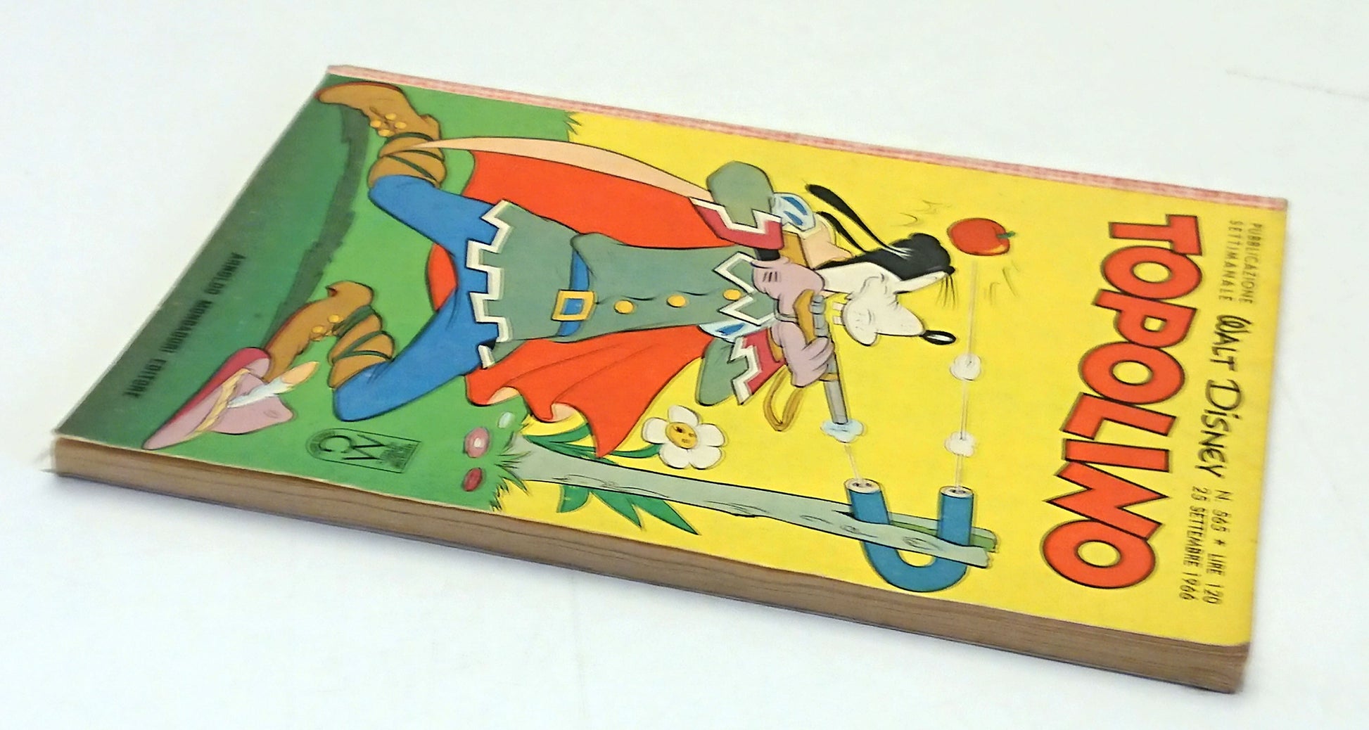 Topolino n.565 completo di bollini e cedola libraria - Disney Mondadori - F26