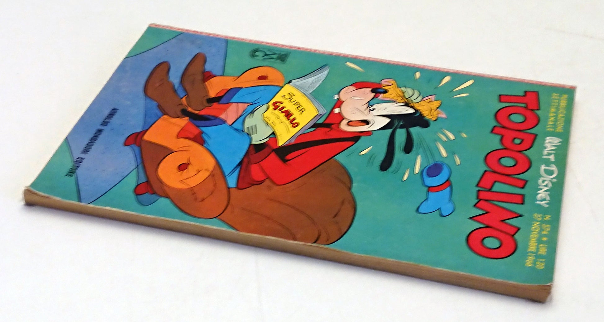 Topolino n.574 completo di bollino e cedola libraria - Disney Mondadori - F26
