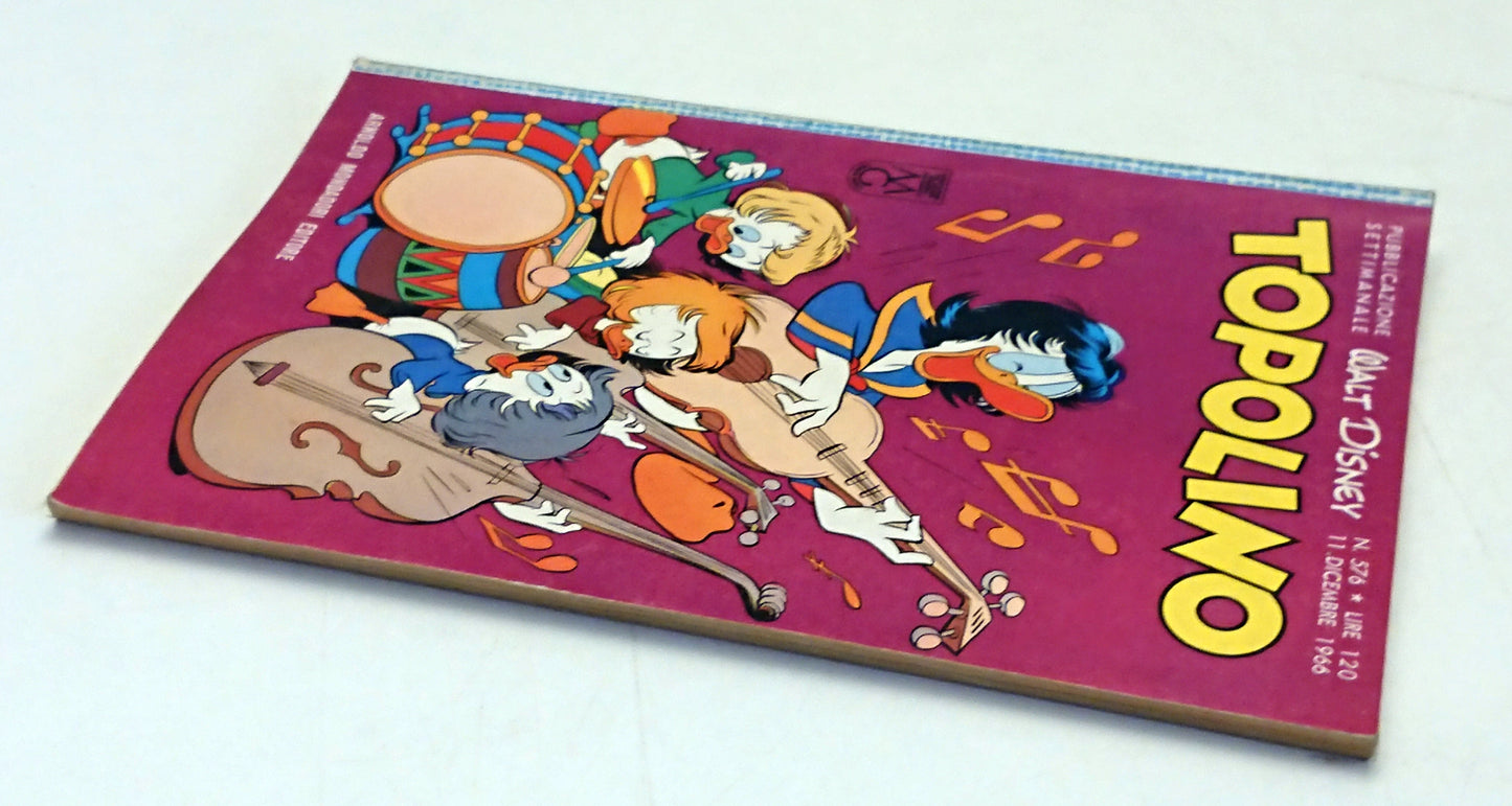 Topolino n.576 completo di bollini e cedola libraria - Disney Mondadori - F26