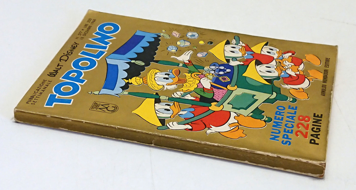 Topolino n.577 completo di bollino e cedola libraria - Disney Mondadori - F26