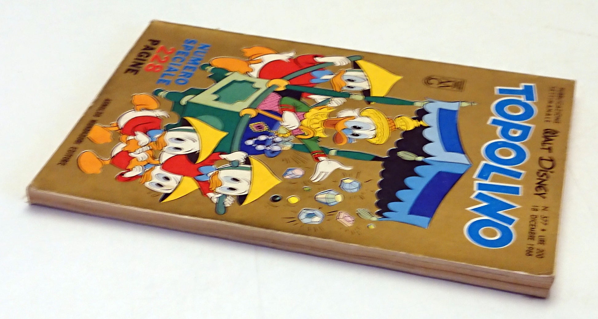 Topolino n.577 completo di bollino e cedola libraria - Disney Mondadori - F26