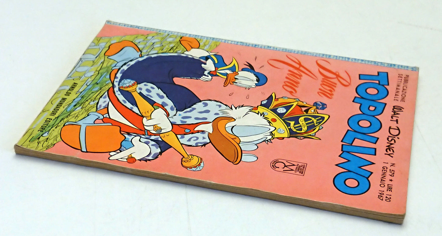 Topolino n.579 completo di bollini - Disney Mondadori - calendario 1967 - F26