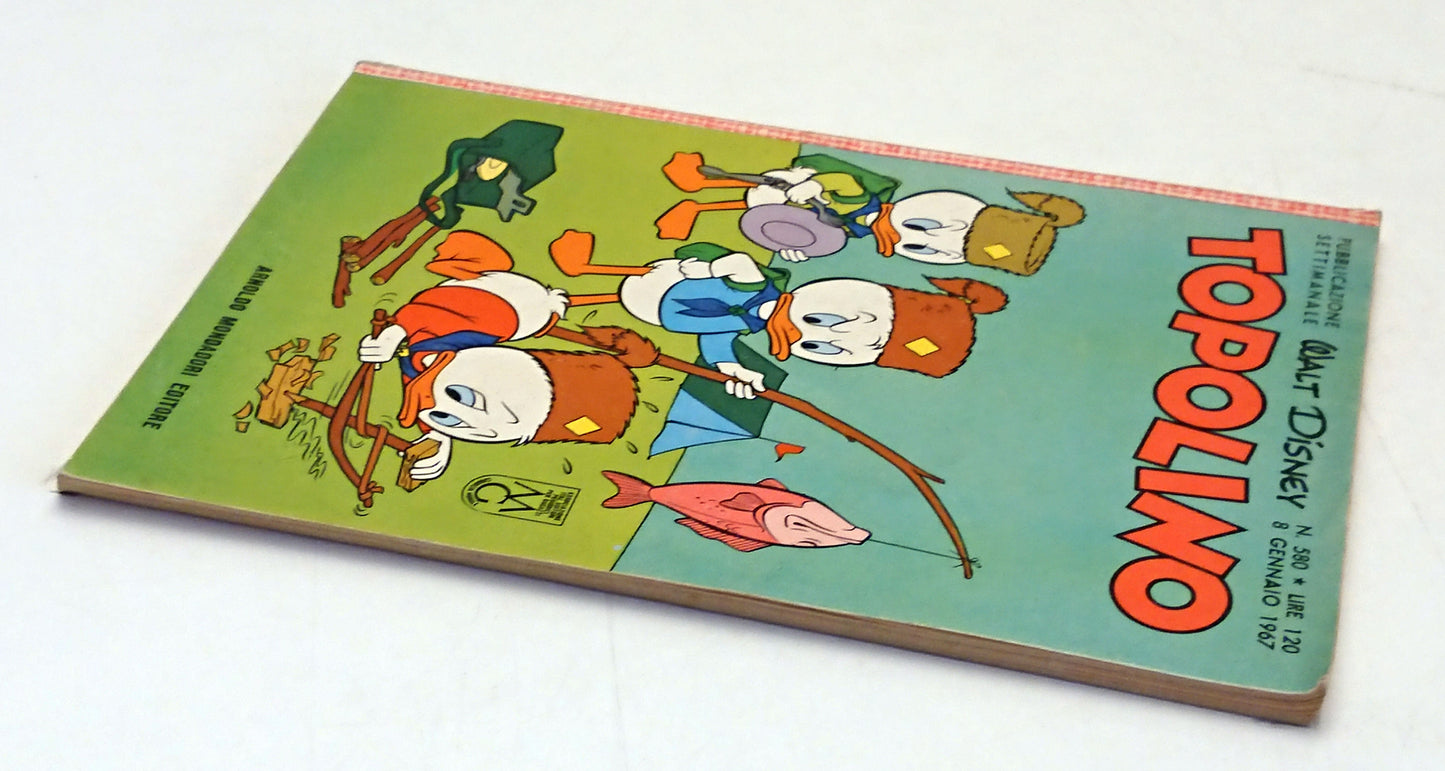 Topolino n.580 completo di bollino - Disney Mondadori - F26
