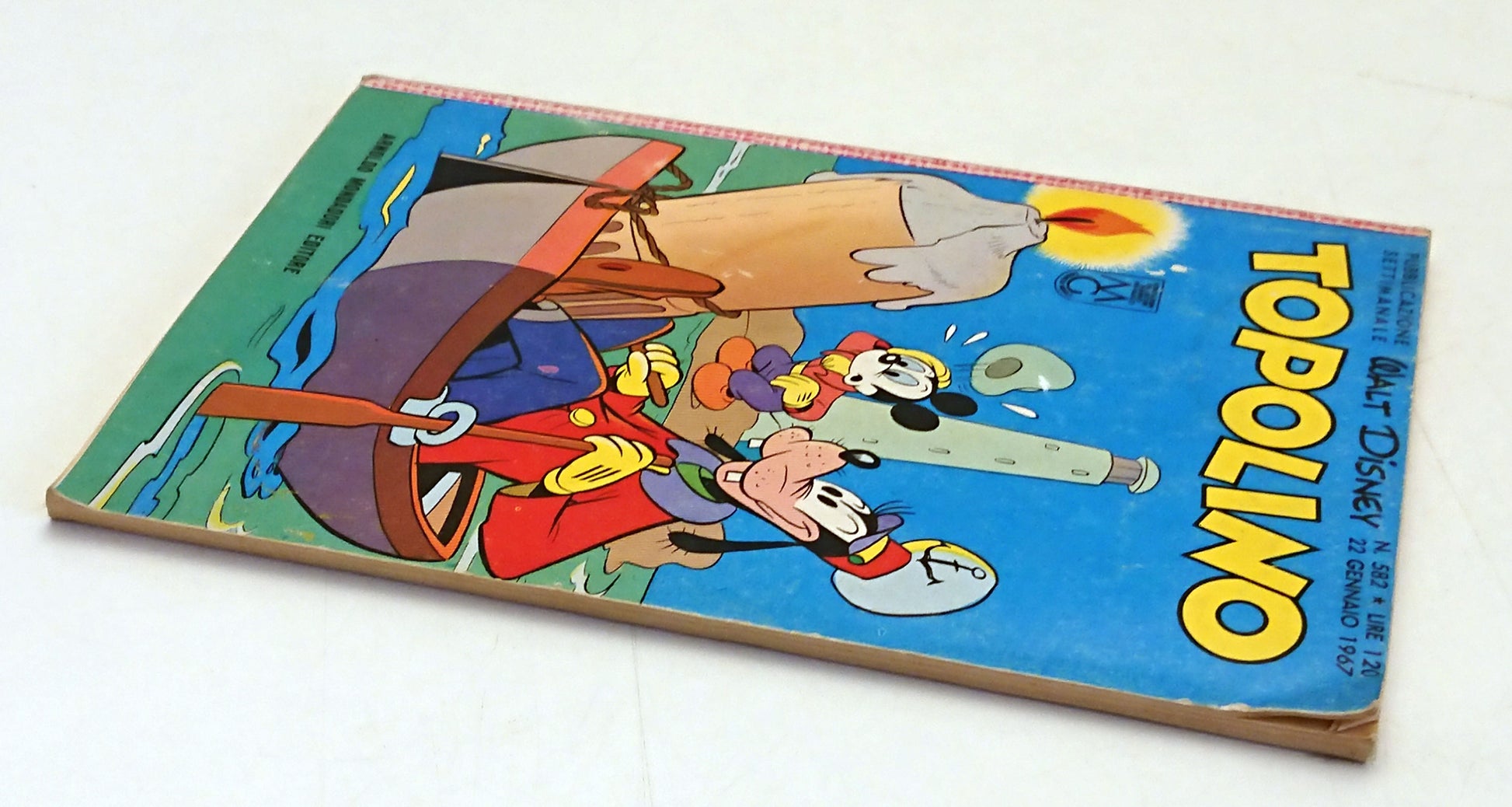 Topolino n.582 completo di bollini - Disney Mondadori - F26