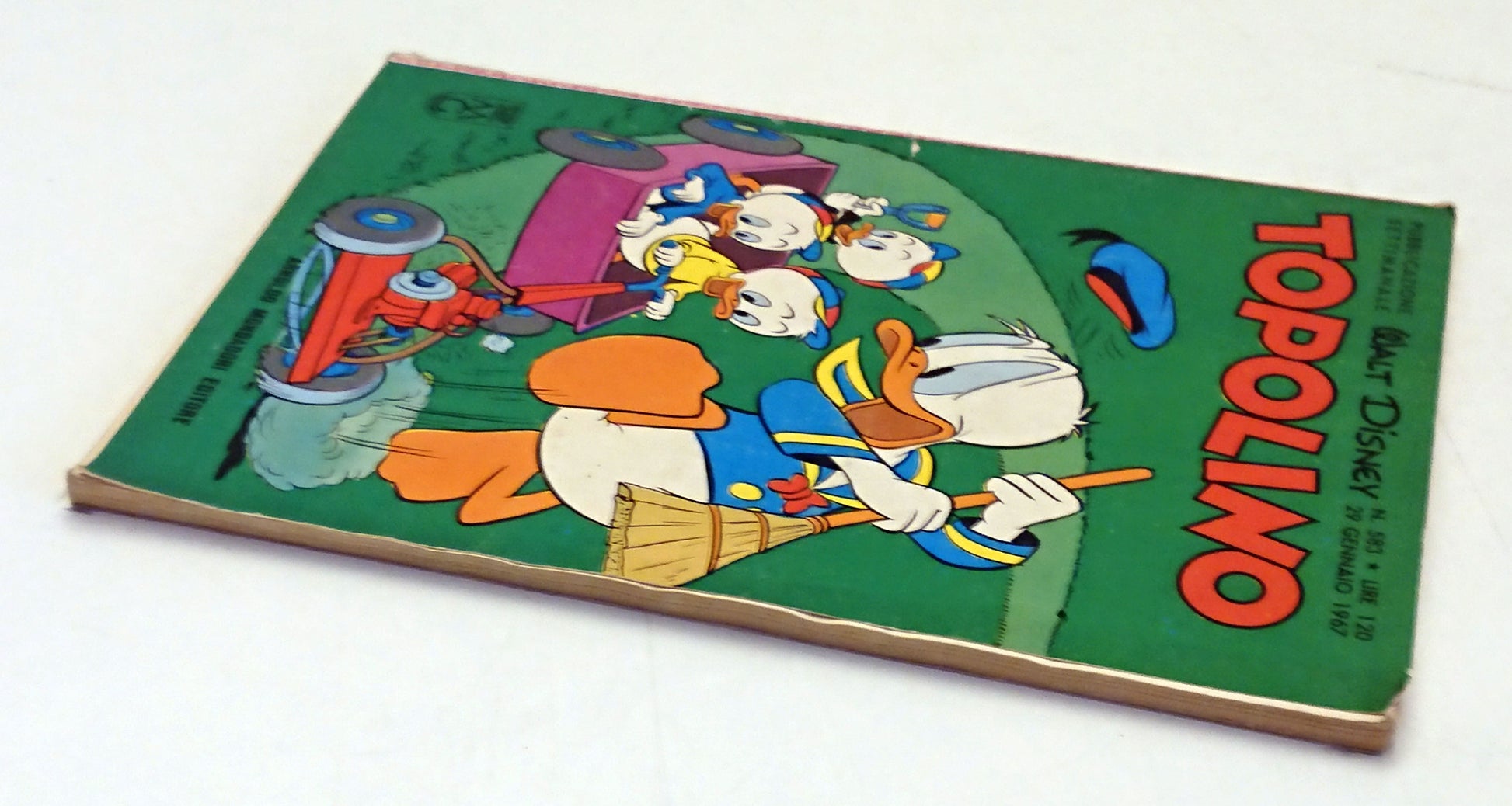 Topolino n.583 completo di bollino e cedola libraria - Disney Mondadori - F26
