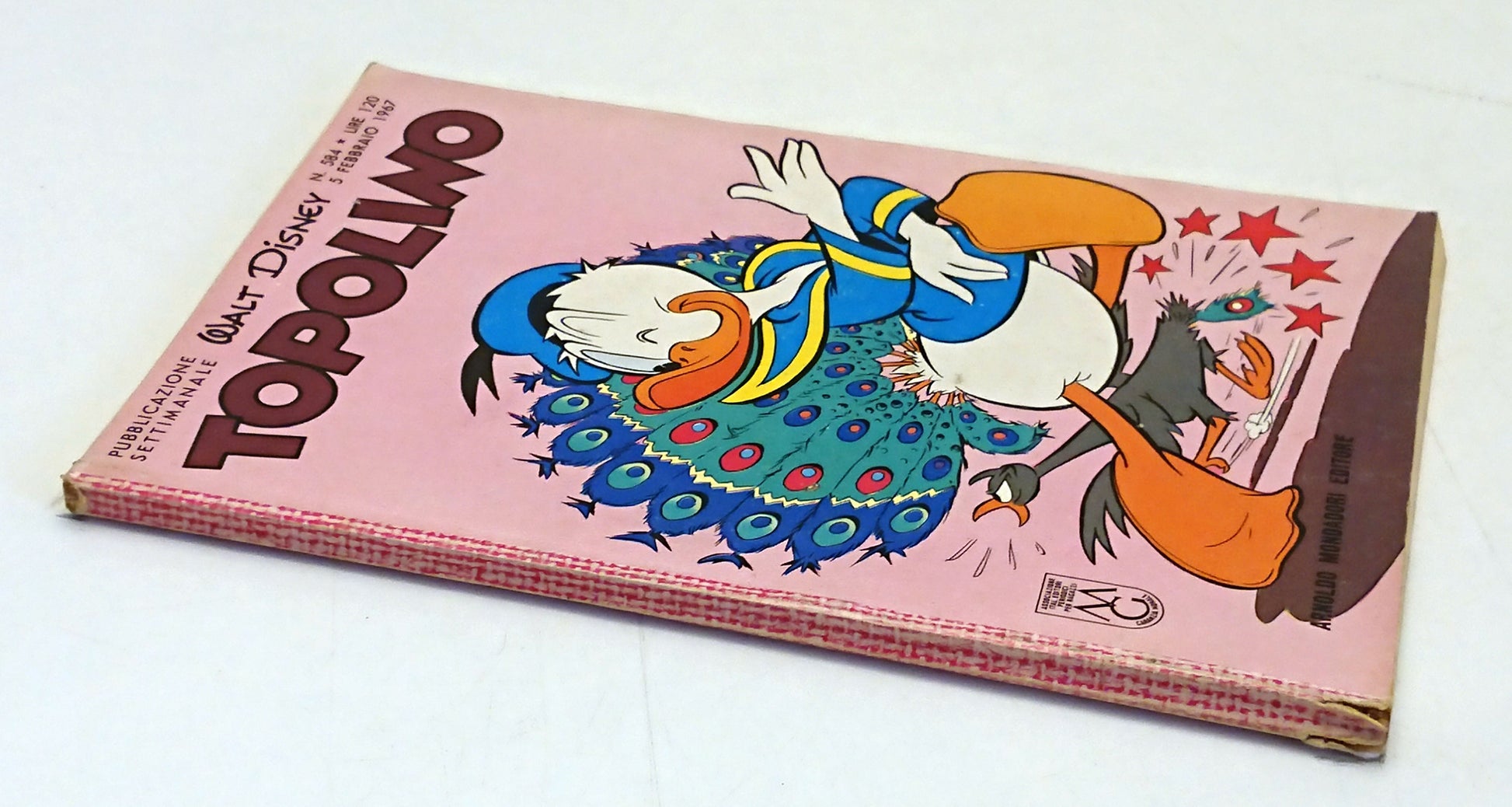 Topolino n.584 completo di bollini - Disney Mondadori - F26