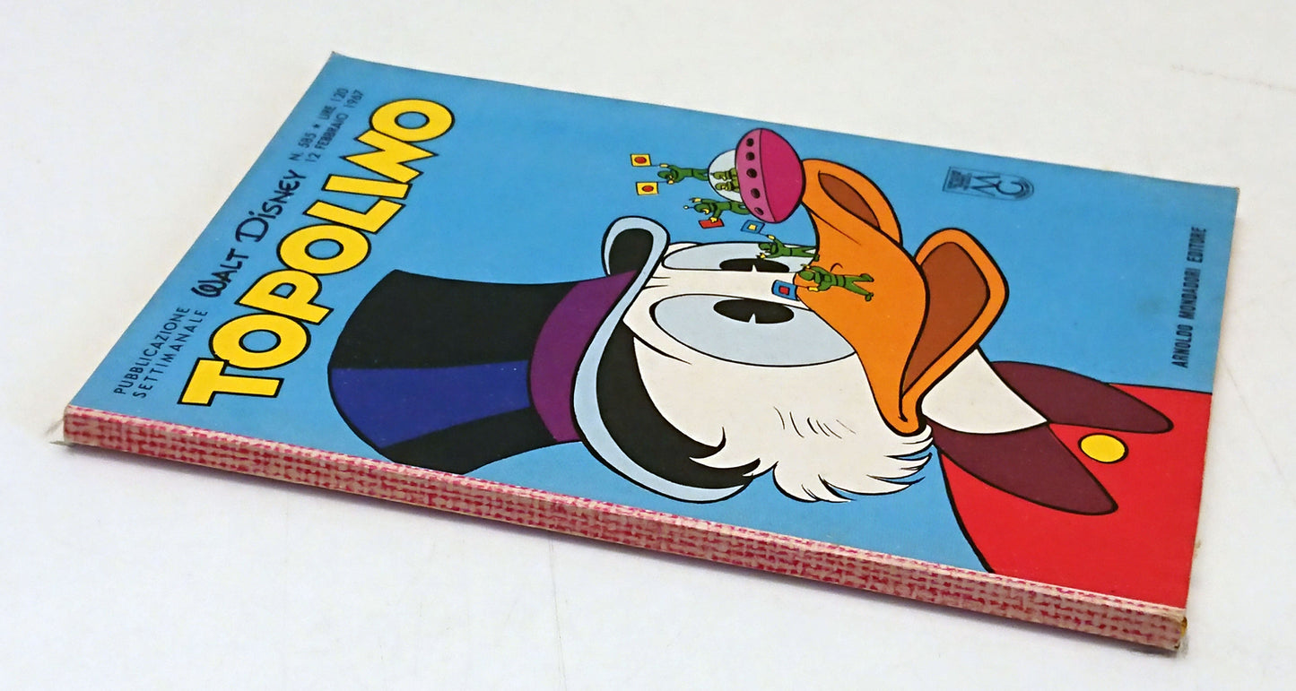 Topolino n.585 completo di bollino e cedola libraria - Disney Mondadori - F26