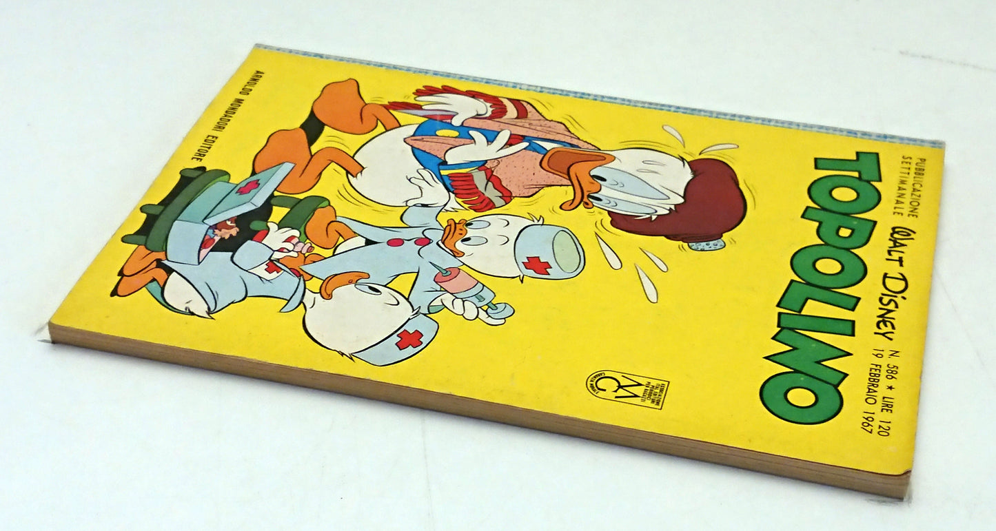 Topolino n.586 completo di bollino - Disney Mondadori - F26