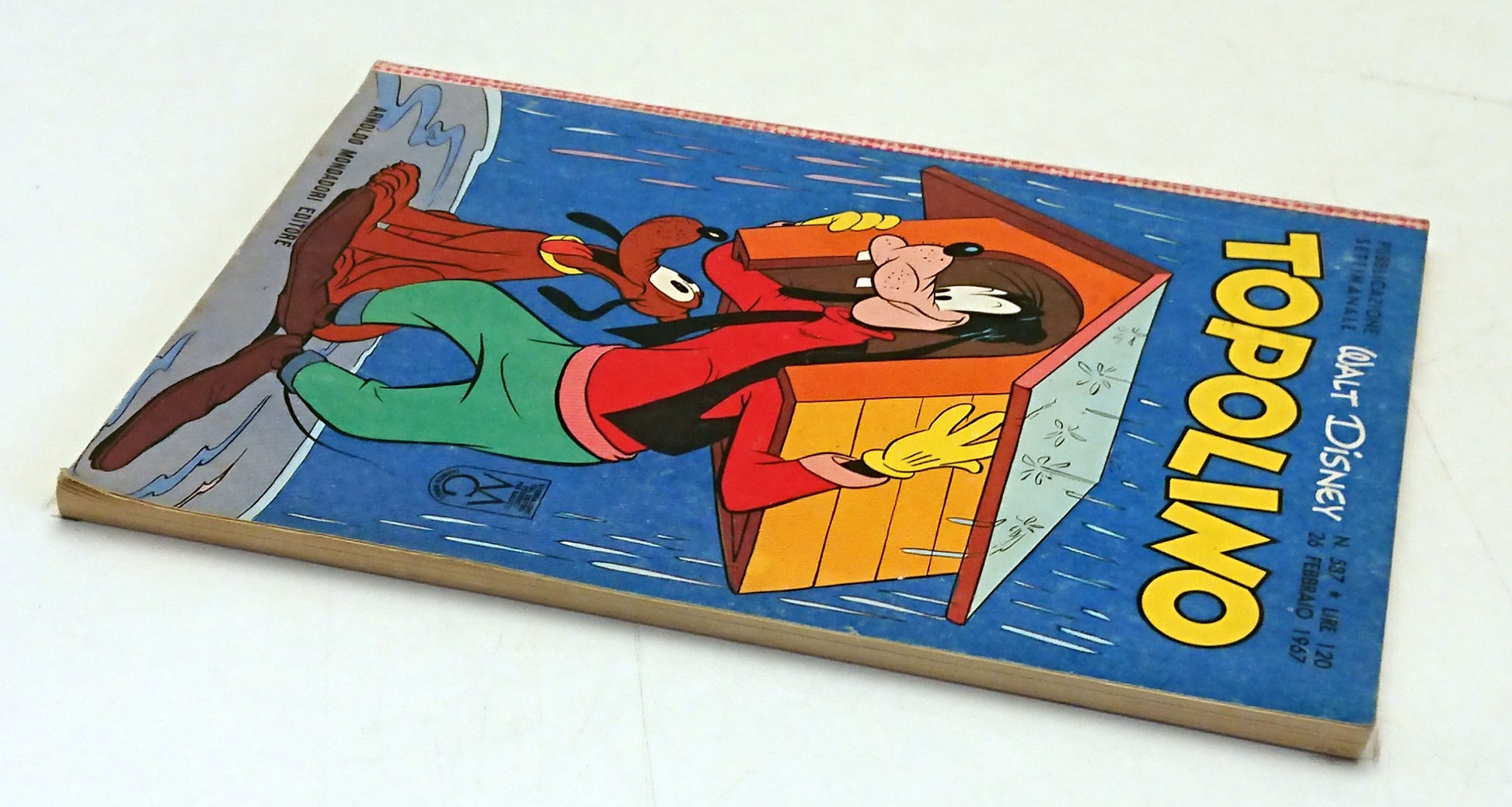 Topolino n.587 completo di bollini - Disney Mondadori - F26