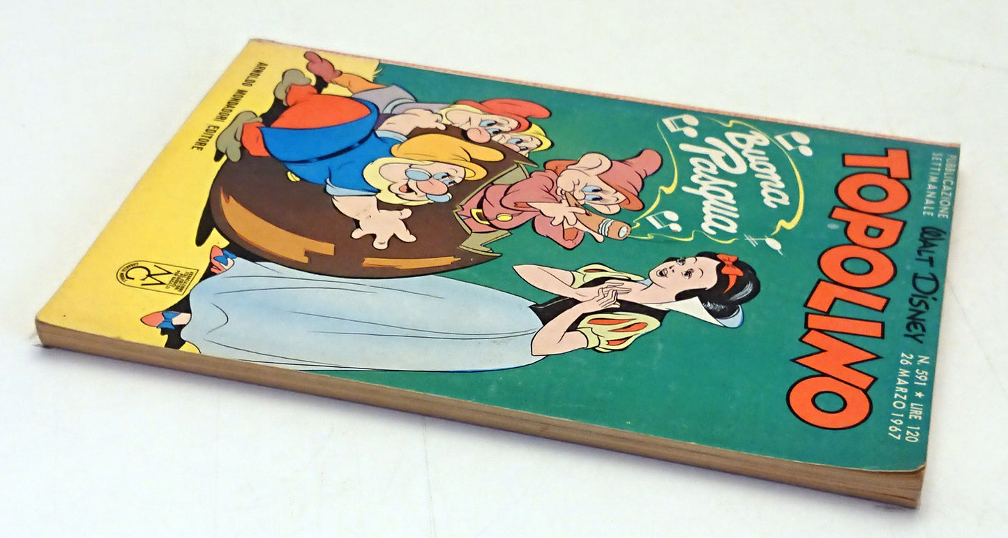 Topolino n.591 completo di bollini - Disney Mondadori - F26