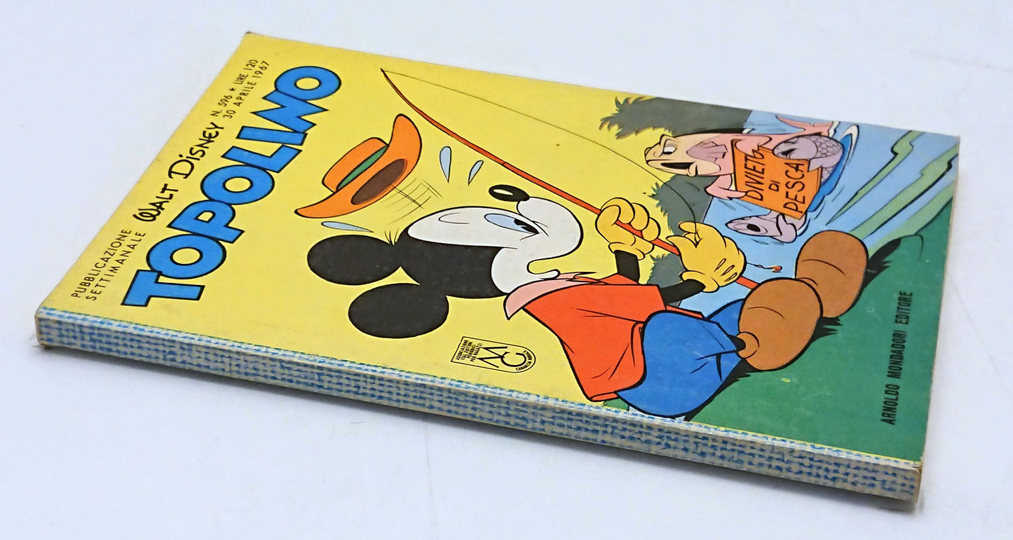 Topolino n.596 completo di bollini - Disney Mondadori - F26