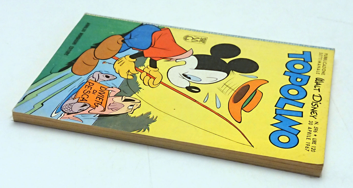Topolino n.596 completo di bollini - Disney Mondadori - F26