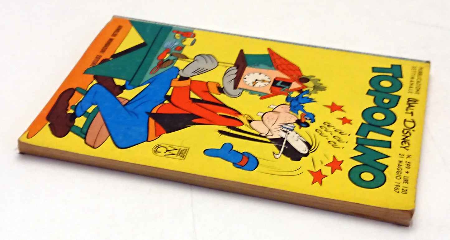Topolino n.599 completo di bollini cedola libraria - Disney Mondadori - F26