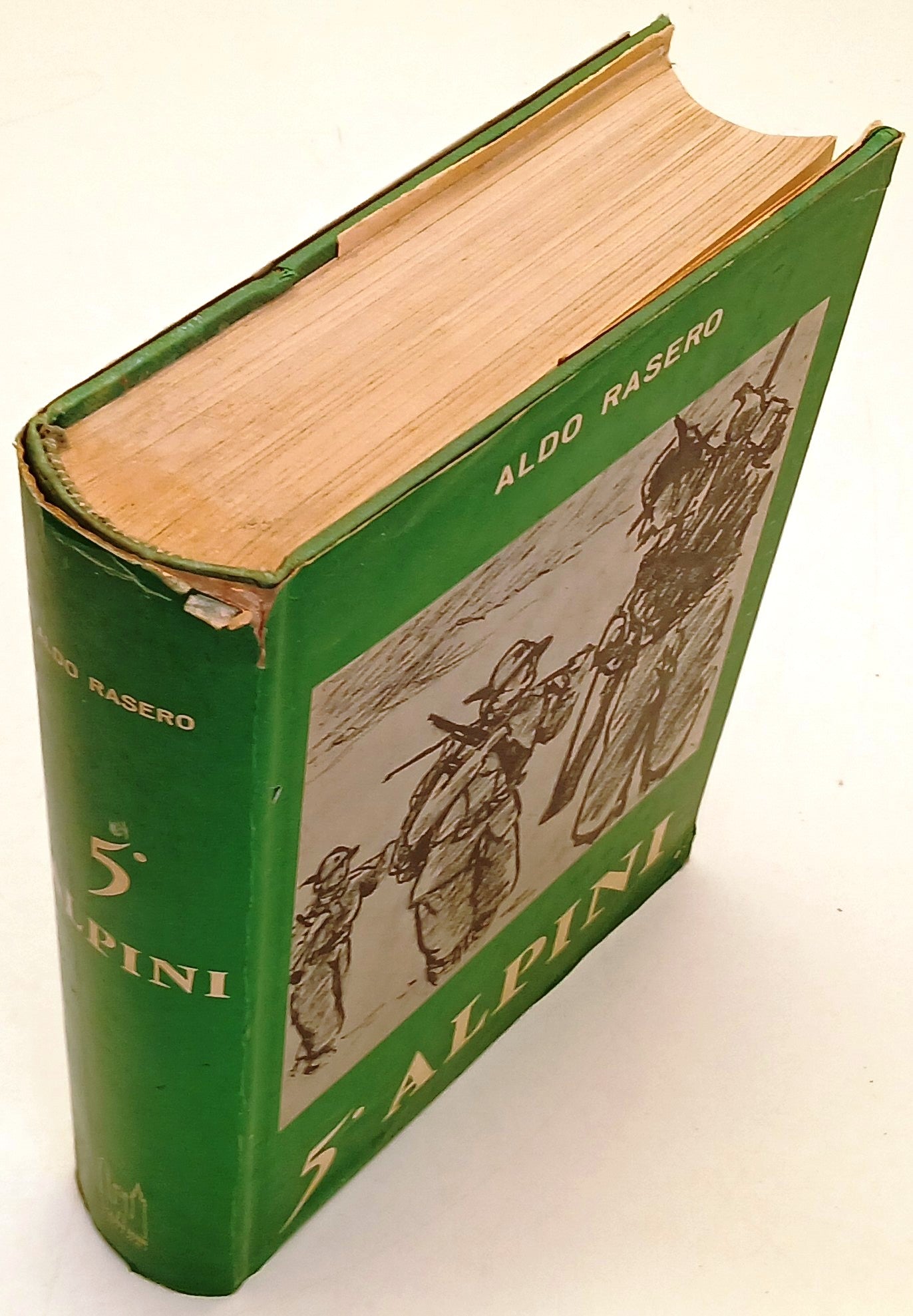 5° Alpini Alle penne mozze - Aldo Rasero - Manfrini - 2a ed. 1964 - ZFS231