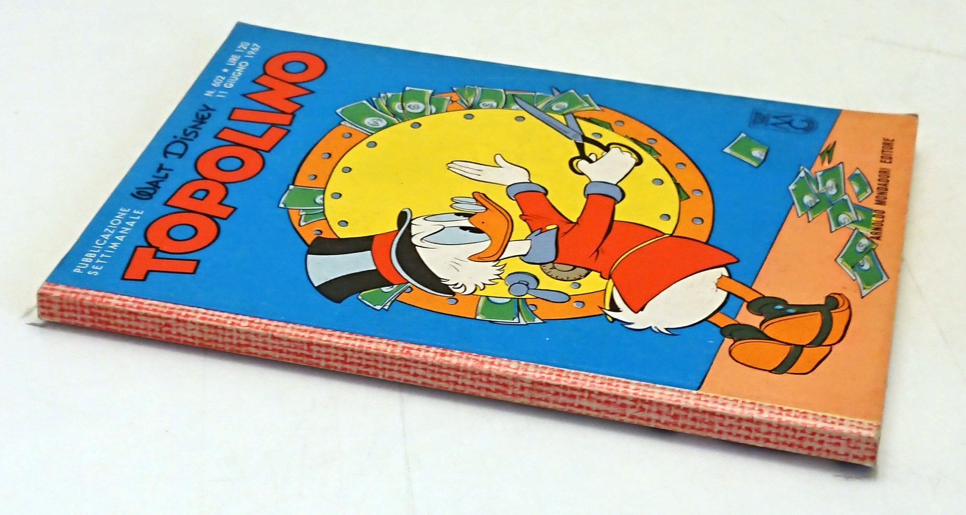 Topolino n.602 completo di bollini - Disney Mondadori - F26