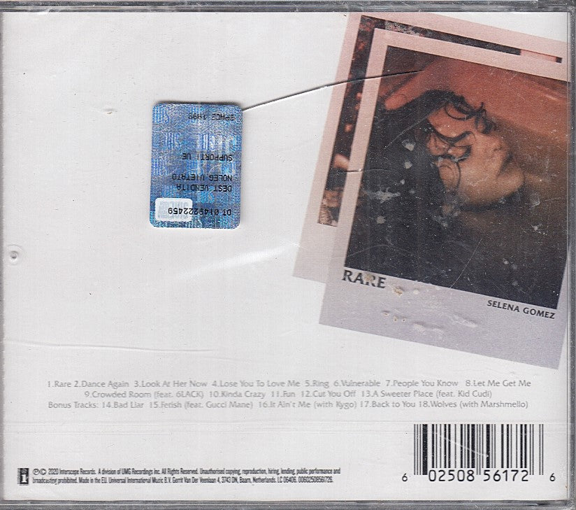 MCD- CD SELENA GOMEZ RARE DELUXE EDITION INTERSCOPE - ZCD5