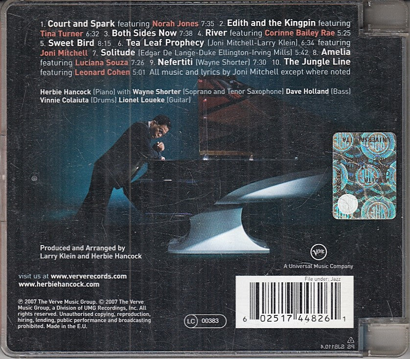 MCD- CD HERBIE HANCOCK RIVER THE JONI LETTERS VERVE - ZCD5