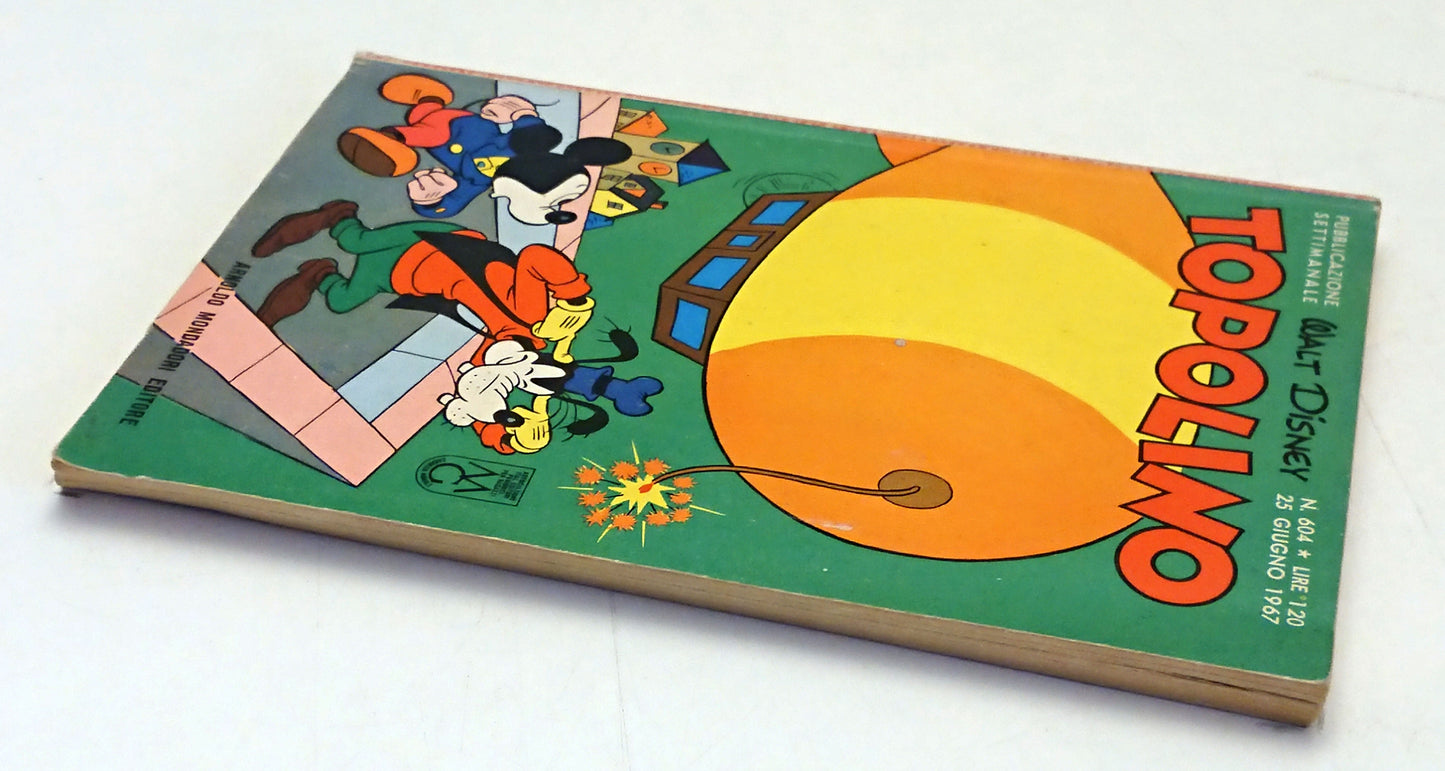 Topolino n.604 completo di bollini - Disney Mondadori - F26