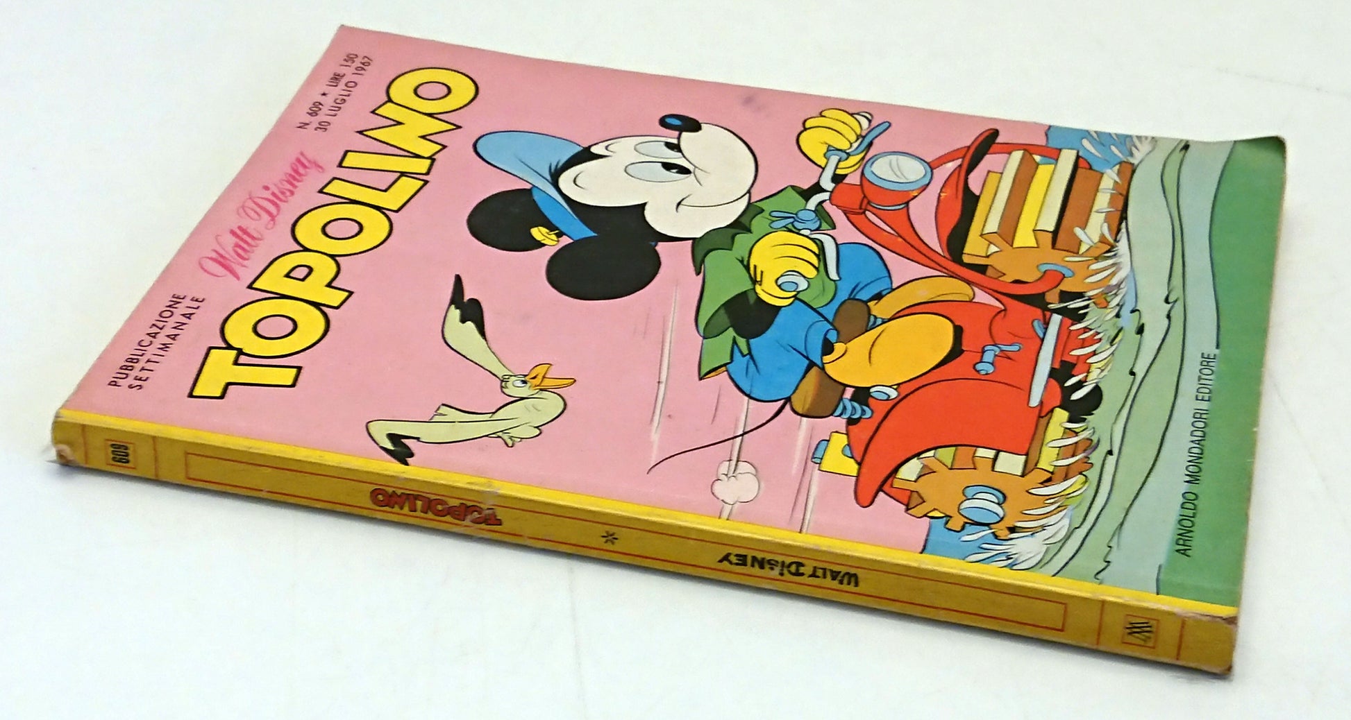 Topolino n.609 completo di bollini - Disney Mondadori - F26