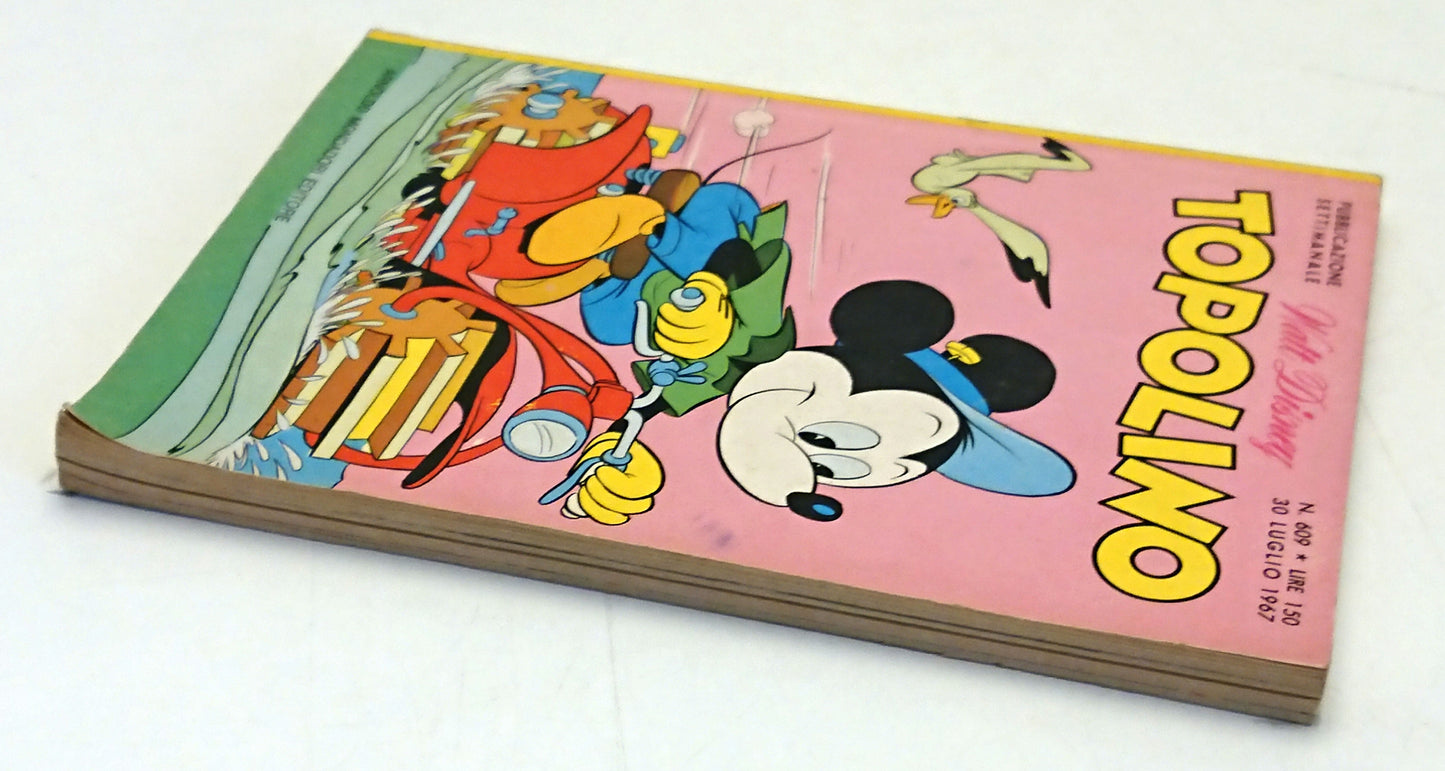 Topolino n.609 completo di bollini - Disney Mondadori - F26